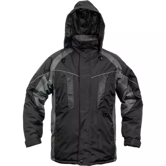 Cerva Nyala kabát, vízhatlan, fekete, XL