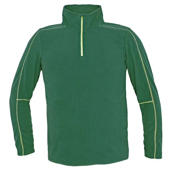 Cerva Welburn pulóver, poliészter, zöld, 2XL