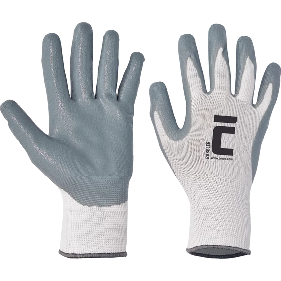 Cerva Babbler VAM kötött nylon nitril kesztyű, 8