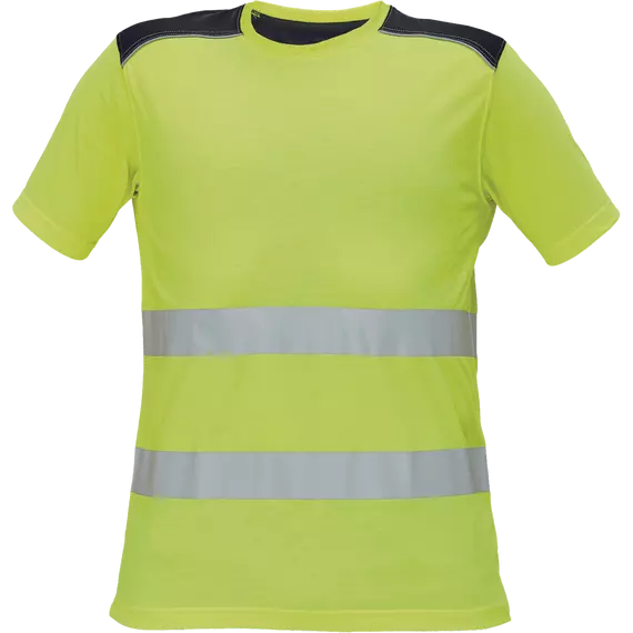 Cerva Knoxfiled Hi-Vis rövid újjú láthatósági poló sárga, 3XL