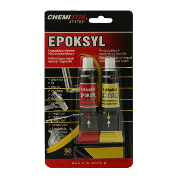 Chemistik univerzális epoxy ragasztó, kétkomponensű, 2x20g