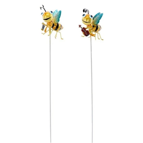 Chomik kerti dekor méhecske pálcán, 87cm
