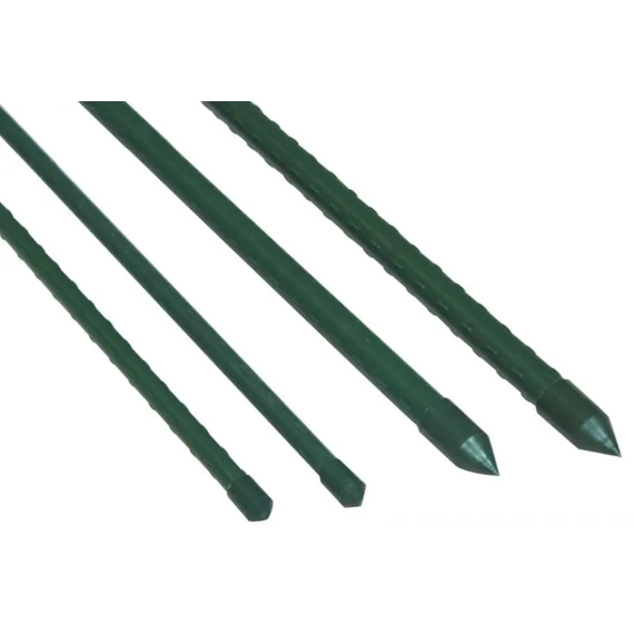 Chomik növénykaró, acél műanyag bevonattal, állvánnyal, 120cm, 11mm