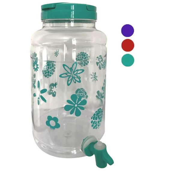 Chomik italos ballon csappal, műanyag, 4.3L