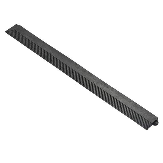 Coba Fatigue-Step nitril panel lezáró, lyukkal, fekete, 100cm