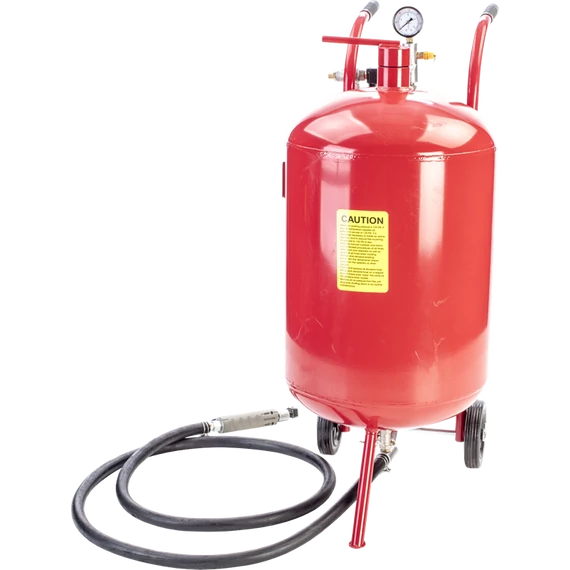 D&amp;J kültéri homokfúvó készlet, domború fedéllel, 4-8.5bar, 75L