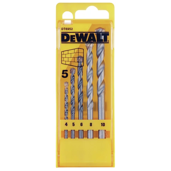 DeWalt DT6952 kőzetfúrószár készlet, 5db
