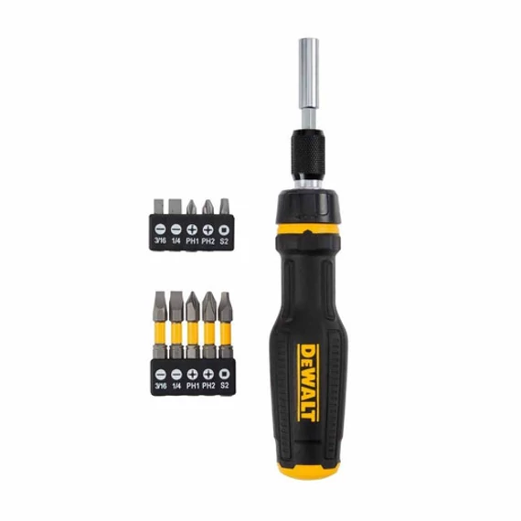 DeWalt MaxFit Bittartós csavarhúzó 10db bittel