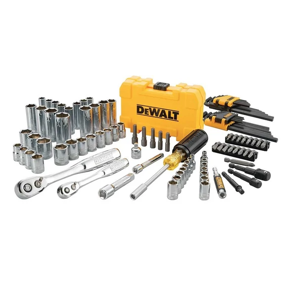 DeWalt Metrikus dugókulcs készlet, 1/4"-3/8", 108 darabos