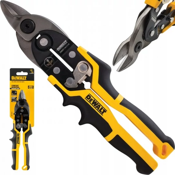 DeWalt Lemezvágó olló, lekerekített peremű, 255mm
