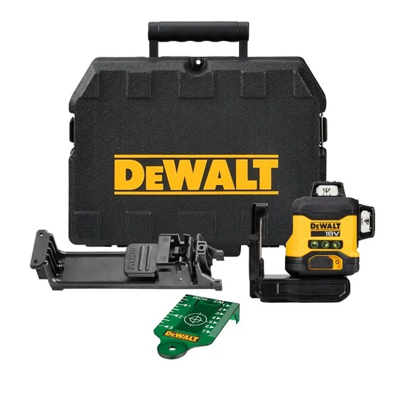 DeWalt DCLE34031N akkus lézer 3x360°, 18V (akku és töltő nélkül)