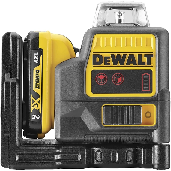DeWalt DCE0811D1R XR akkus lézer, 10.8V, 50m (1db 2.0Ah akkuval és töltővel)