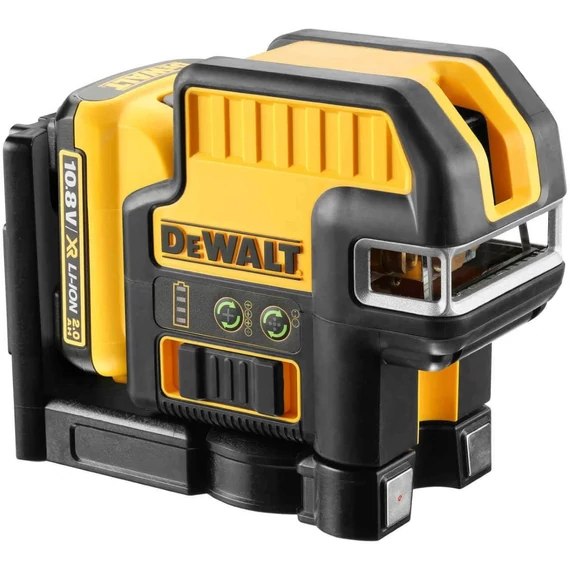 DeWalt DCE0822D1G XR akkus keresztlézer, 10.8V, 30m (akku és töltő nélkül)