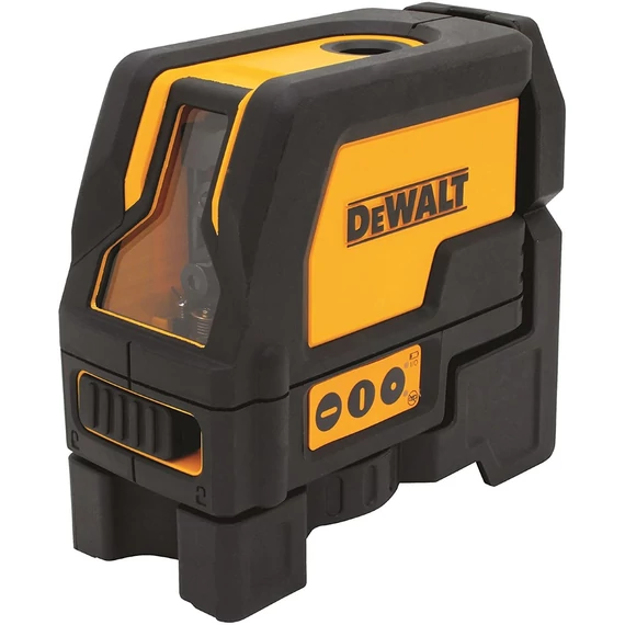 DeWalt DW0822 önbeálló kereszt és pontlézer, 50m