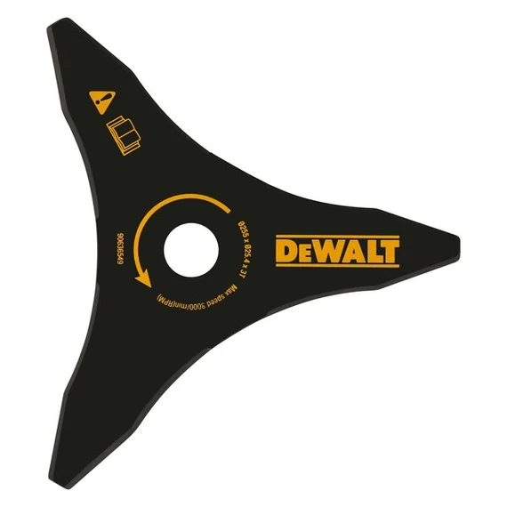 DeWalt kaszáló kés három pengével, 255mm
