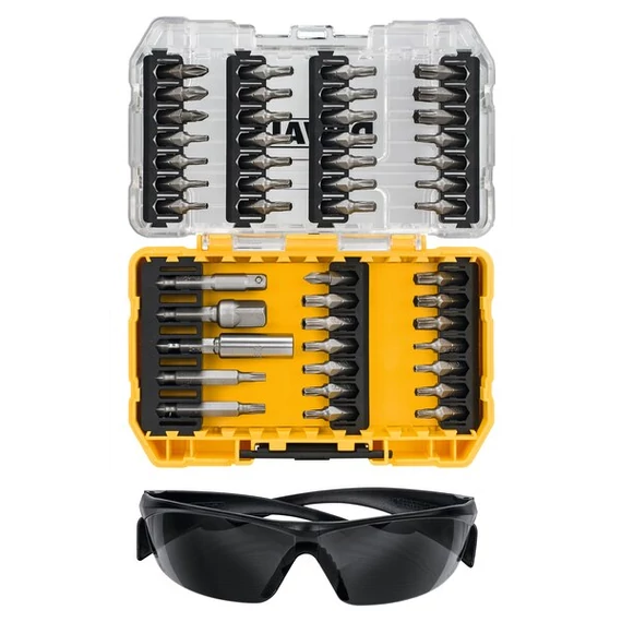 DeWalt Csavarhúzó bit készlet 47db + védőszemüveg