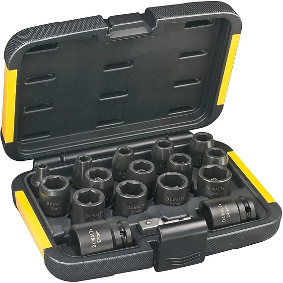 DeWalt DT7506 Extreme Impact dugókulcs készlet, 17db