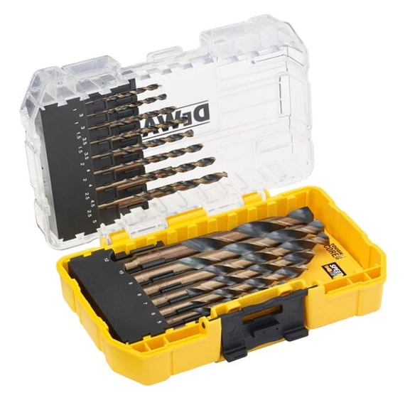 DeWalt DT70729 Black&amp;Gold fúrószár készlet, 1-12mm, 23db 