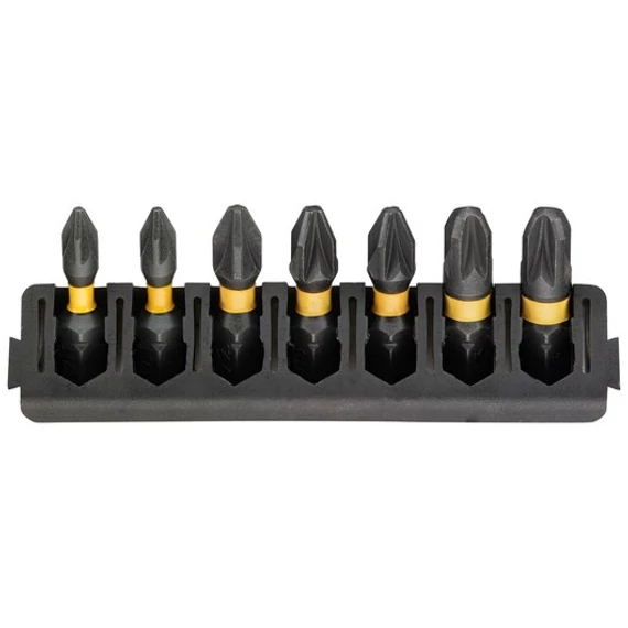 DeWalt DT70812 Toughcase 7 részes bitkészlet, 25mm, PZ1, PZ2, PZ3