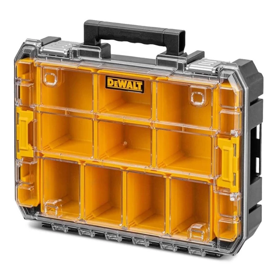 DeWalt TSTAK rendszerező doboz, vízhatlan, 7.8L