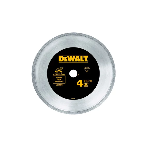 DeWalt DT3738 gyémántszemcsés vágótárcsa, csempékhez, 230mm