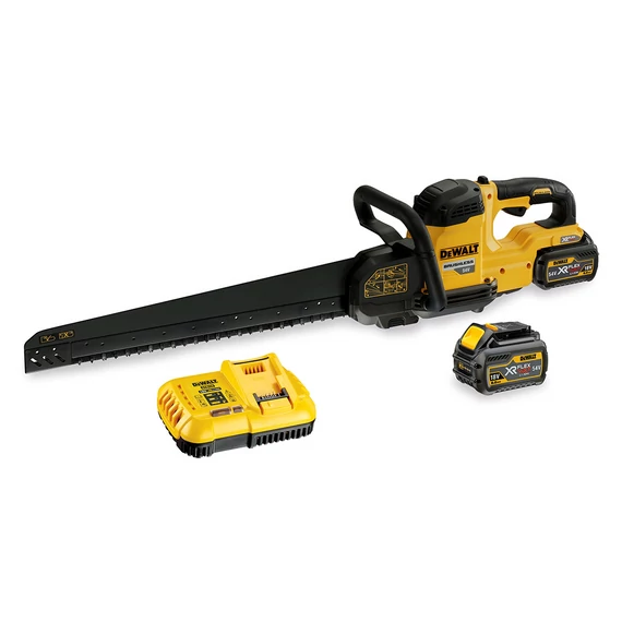 DeWalt DCS398T2 XR akkus alligator fűrész, 54V, 43cm (2db 54V akkuval és töltővel)