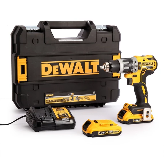 DeWalt DCD997P2B XR akkus ütvefúró-csavarozó, 18V, 1.5-13mm, 95Nm (2db 5.0Ah akkuval és töltővel)