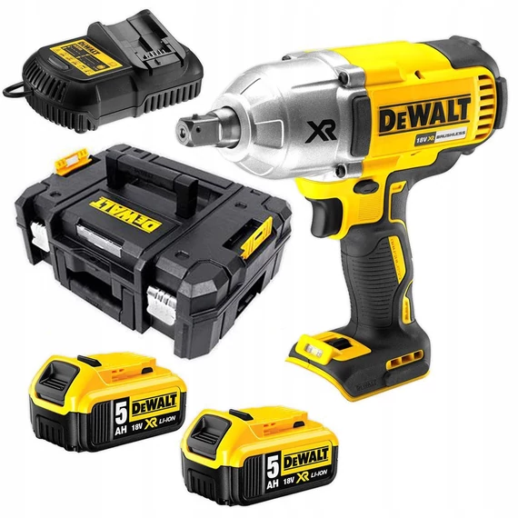 DeWalt DCF899P2 akkus ütvecsavarozó, 18V, 950Nm (2db 5.0Ah akkuval és töltővel)