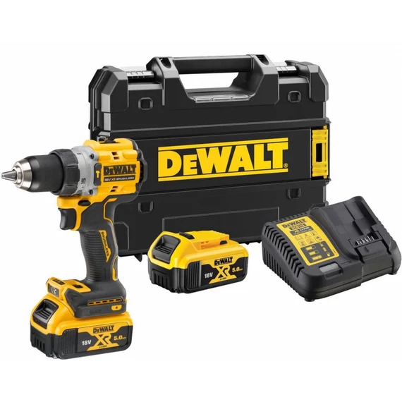 DeWalt DCD805P2T Akkus fúrócsavarozó 90Nm, 2x5.0Ah akkuval és töltővel