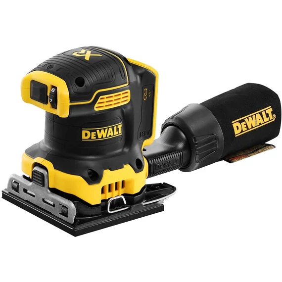 DeWalt DCW200N XR akkus rezgőcsiszoló, 18V, 1/4" (akku és töltő nélkül)