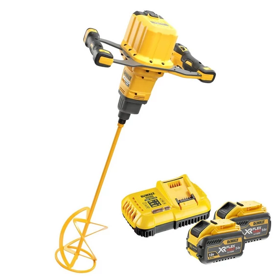 DeWalt DCD240X2 XR akkus keverőgép, 54V (2db 3Ah akkuval és töltővel)