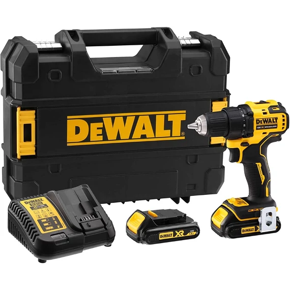 DeWalt DCD708D2T XR akkus fúró- csavarozó, 18V, 1.5-13mm, 65Nm (2db 2.0 Ah akkuval és töltővel)