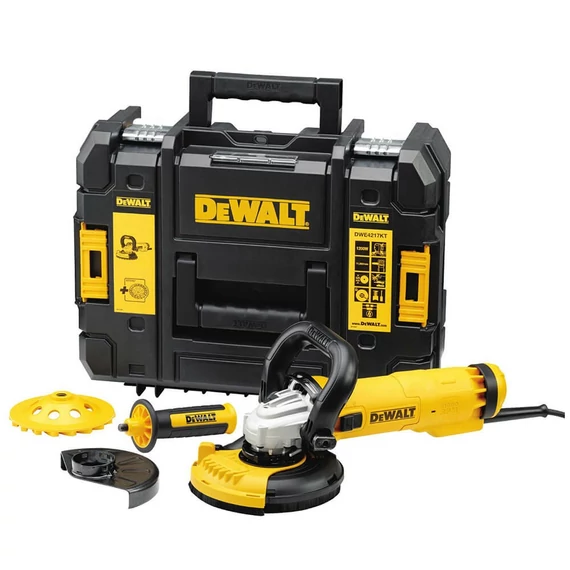 DeWalt DWE4217KT betoncsiszoló, 1.2kW, 125mm