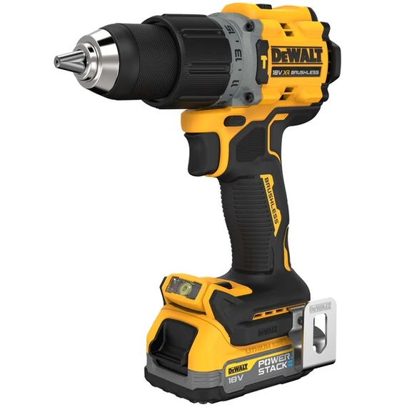DeWalt DCD805E2T Akkus fúrócsavarozó 18V, 2x1.7Ah akkuval és töltővel