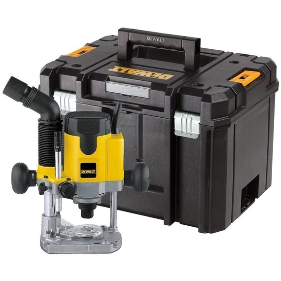 DeWalt DW621KT elektronikus felsőmaró, 1.1kW, 6-8mm