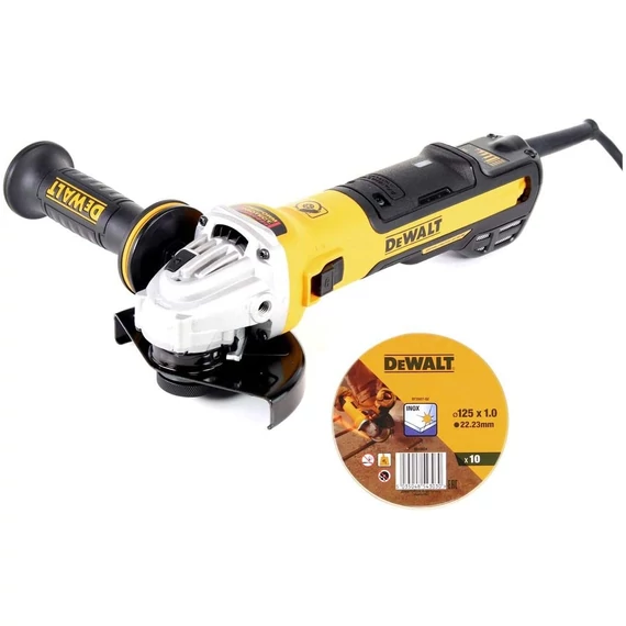DeWalt DWE4369 sarokcsiszoló, 1.7kW, 125mm