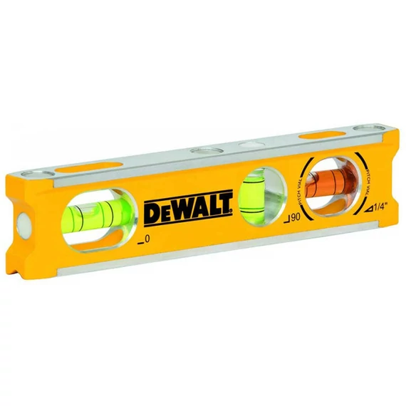 DeWalt Billet, extra nagy libella, vízmérték 165mm