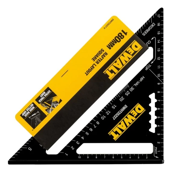 DeWalt Tetőfedő derékszögű háromszög 17.5cm