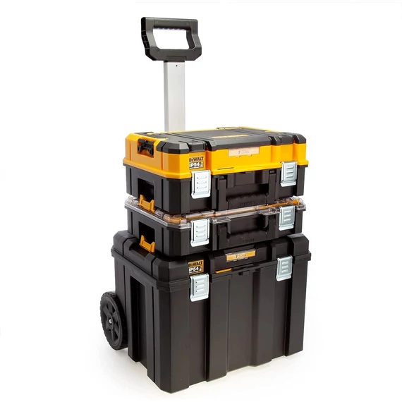 DeWalt DWST83347-1 Tstak gurulós szerszámosláda szett, IP54, 512x333x512mm