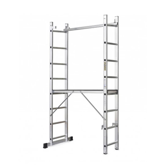 Drabest állvány és létra járópadlóval, 2x8 fokos