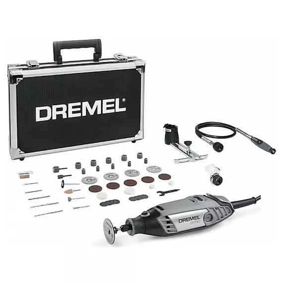 Dremel 3000 egyenes csiszoló kofferben, 45db tartozékkal, 130W