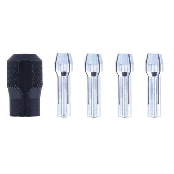 Dremel befogóhüvely készlet anyával multigéphez, 0.8-3.2mm