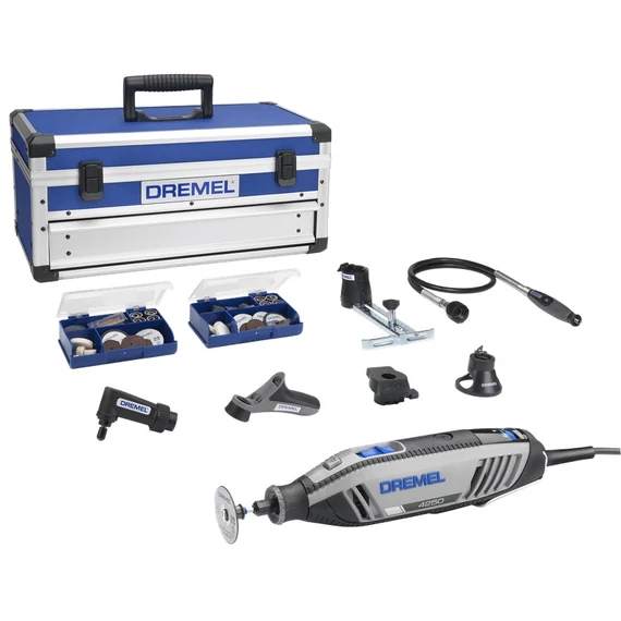 Dremel 4250 multifunkciós gép ládában, 128db tartozékkal, 175W, 230V