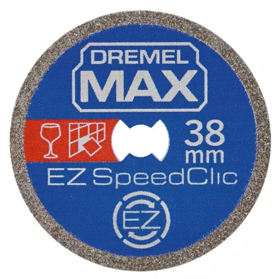 Dremel Max SC545DM EZ SpeedClic gyémánt vágókorong, 38mm