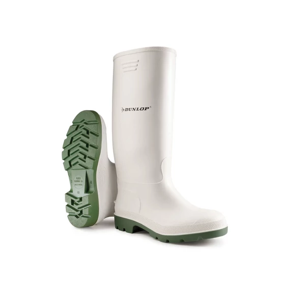 Dunlop Pricemastor PVC csizma, nitril talppal, fehér, 45