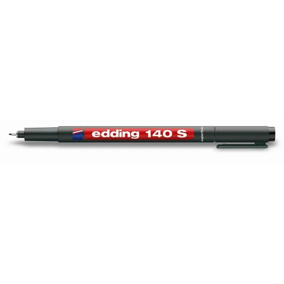 Edding 140S alkoholos jelölőfilc, kerek, fekete, 0.3mm