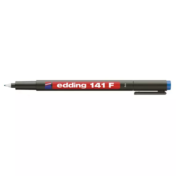 Edding 141F alkoholos jelölőfilc, kerek, kék, 0.6mm