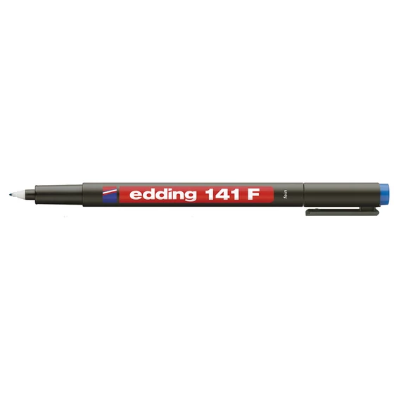 Edding 141F alkoholos jelölőfilc, kerek, kék, 0.6mm