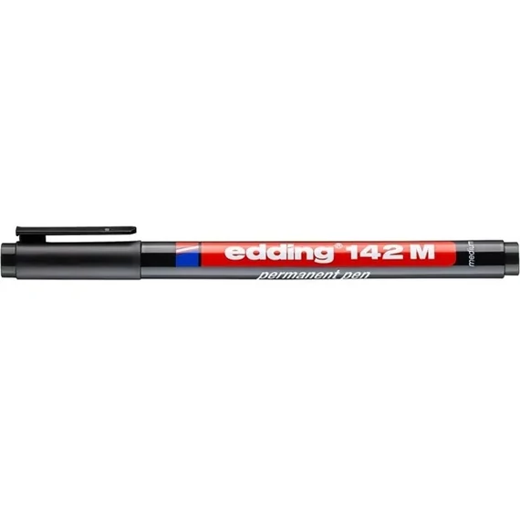 Edding 142M alkoholos jelölőfilc, kerek, fekete, 1mm