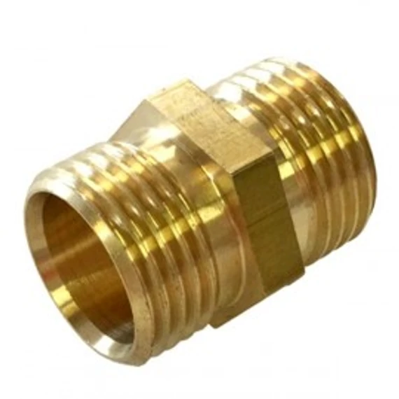 Sárgaréz közcsavar 1" 